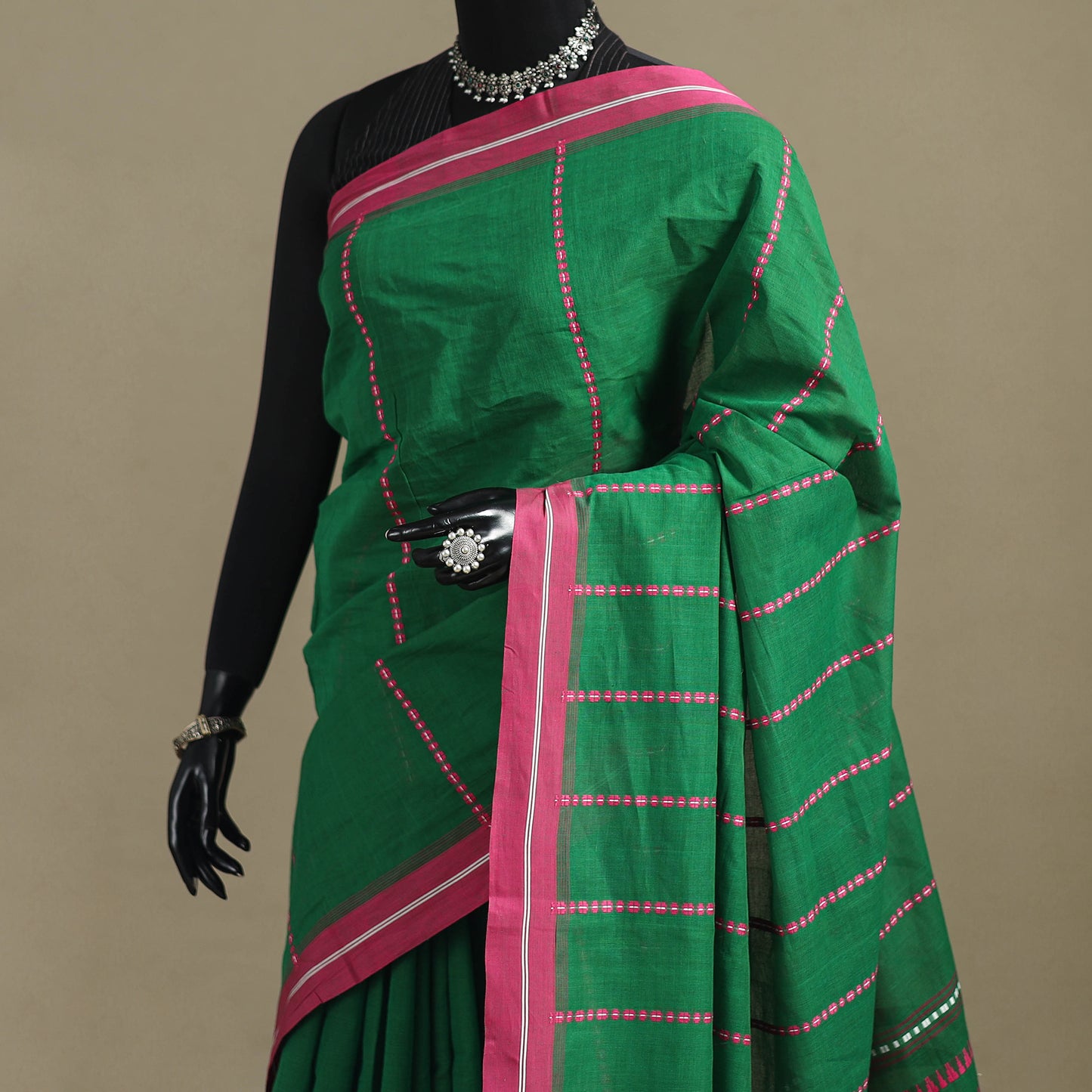 Bengal Handwoven Cotton Begumpuri Saree 31