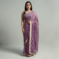 Phulkari Embroidery Saree