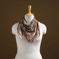 Pedana Hand Block Print Natural Dyed Cotton Kalamkari Scarf 61