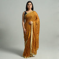 Phulkari Embroidery Saree