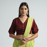 Cotton Stitched Blouse
