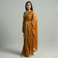 Phulkari Embroidery Saree