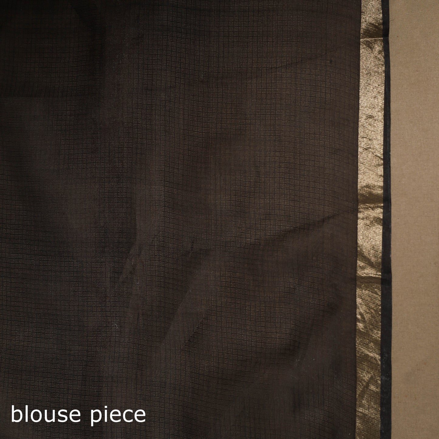 Yellow - kota doria silk tie-dye shibori saree 07