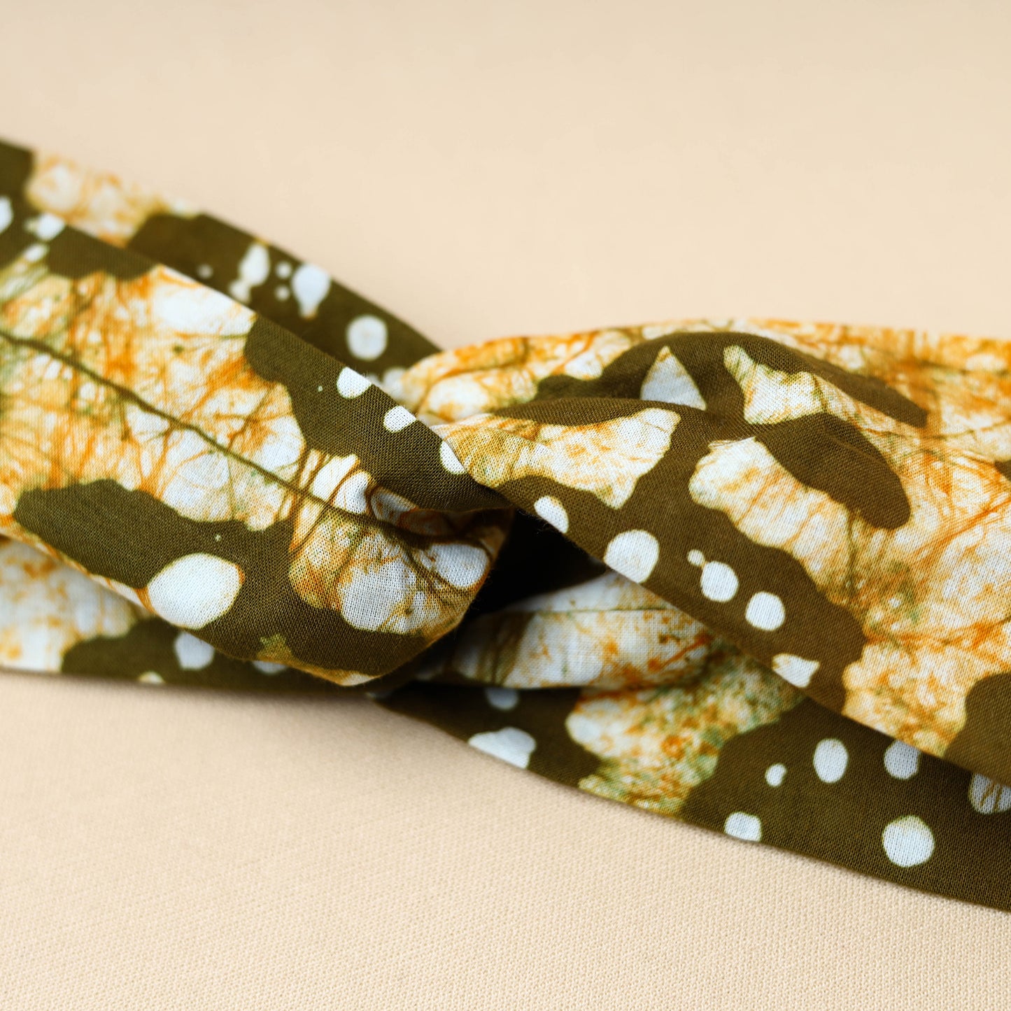 Handcrafted Cotton Elastic Headband 03