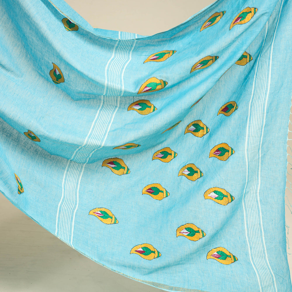 Kantha Embroidery Saree