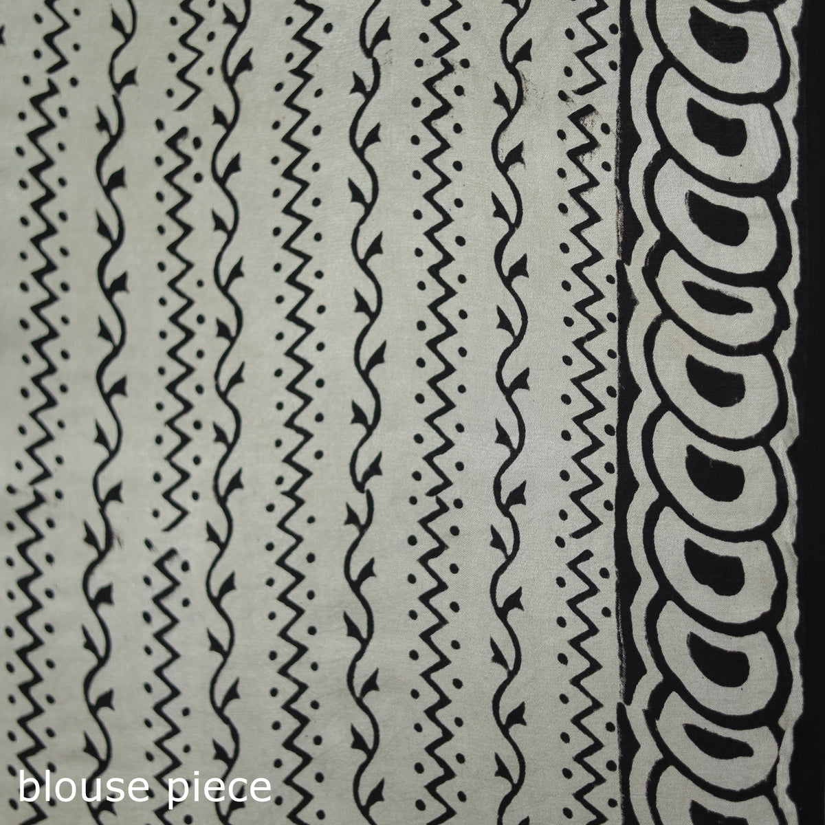 Modal Silk Bagru Hand Block Print Natural Dyed Saree 16
