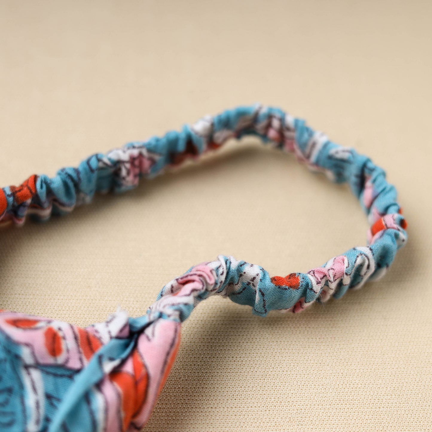 Handcrafted Cotton Elastic Headband 07