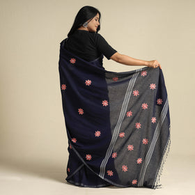 Kantha Embroidery Saree