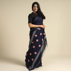 Kantha Embroidery Saree