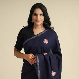 Kantha Embroidery Saree