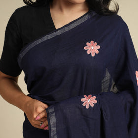 Kantha Embroidery Saree