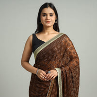 Phulkari Embroidery Saree