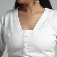 cotton stitched blouse 