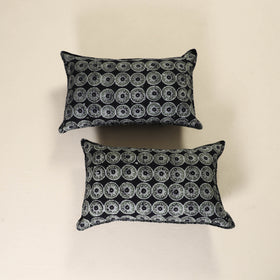 Batik Print Cotton Pillow Covers (Set of 2) 01