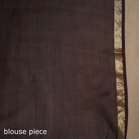 Red - kota doria silk tie-dye shibori saree 13 - handcrafted