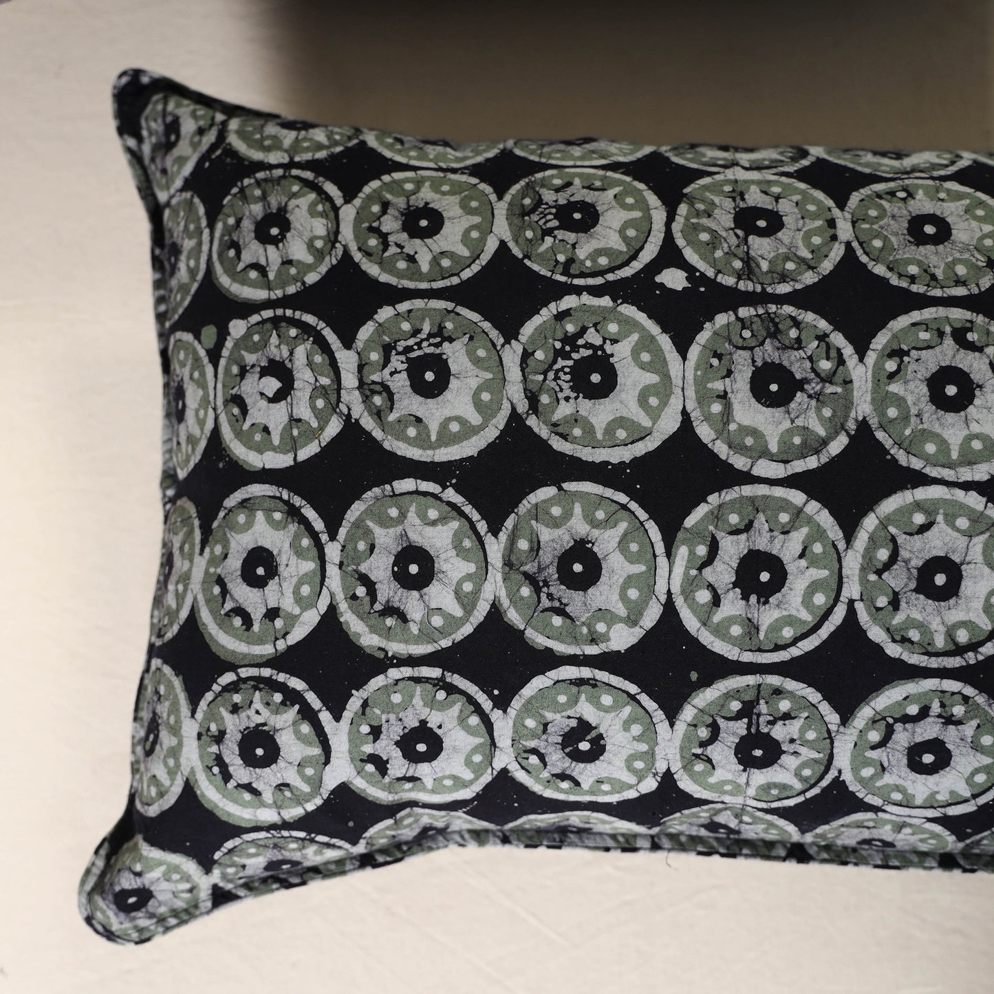 Batik Print Cotton Pillow Covers (Set of 2) 01