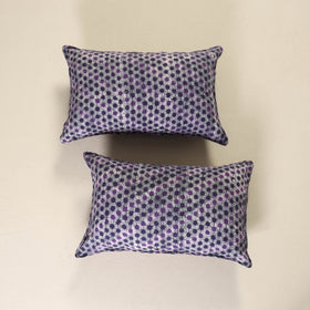 Batik Print Cotton Pillow Covers (Set of 2) 02