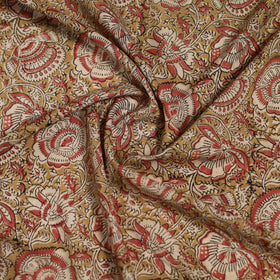 Pedana Hand Block Print Natural Dyed Cotton Kalamkari Scarf 100