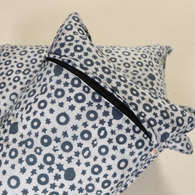 Batik Print Cotton Pillow Covers (Set of 2) 04