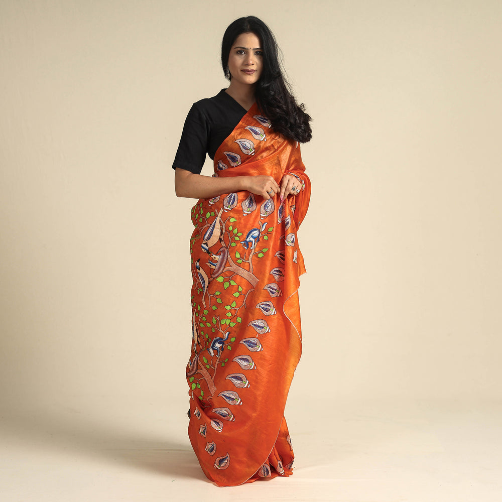 Kantha Embroidery Saree