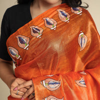 Kantha Embroidery Saree