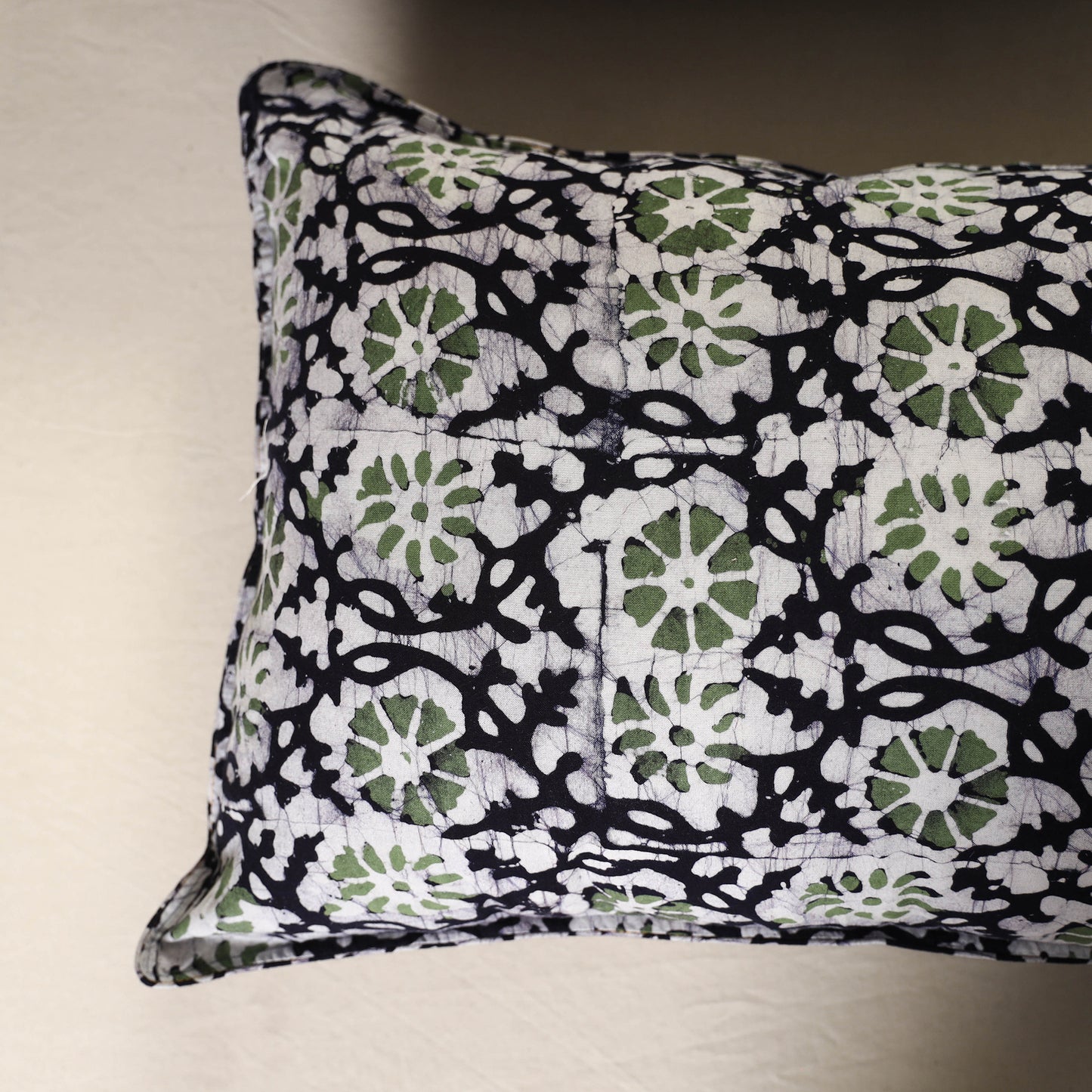 Batik Print Cotton Pillow Covers (Set of 2) 05