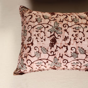 Batik Print Cotton Pillow Covers (Set of 2) 06
