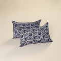 Batik Print Cotton Pillow Covers (Set of 2) 07