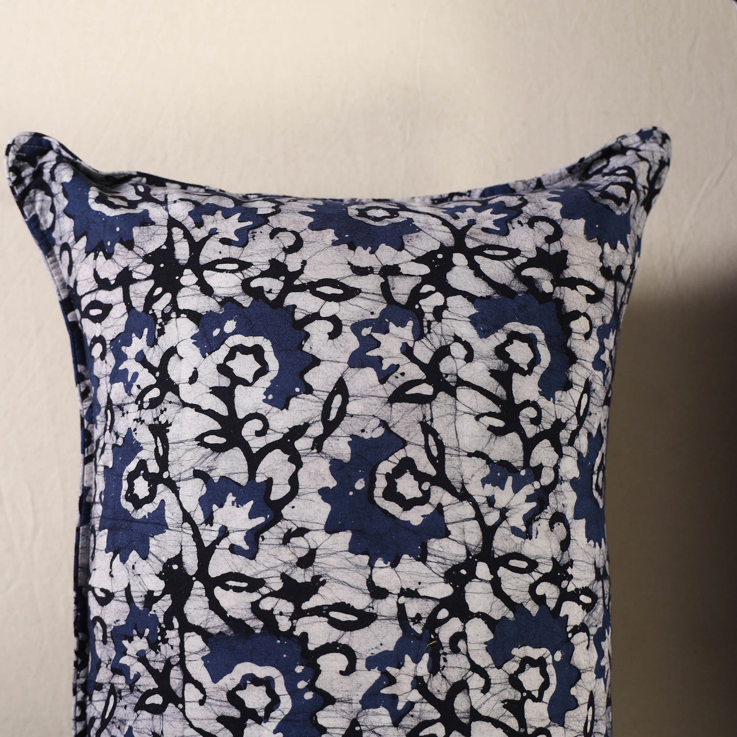Batik Print Cotton Pillow Covers (Set of 2) 07