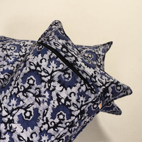 Batik Print Cotton Pillow Covers (Set of 2) 07