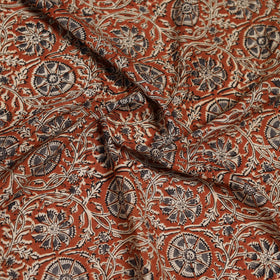 Pedana Hand Block Print Natural Dyed Cotton Kalamkari Scarf 95