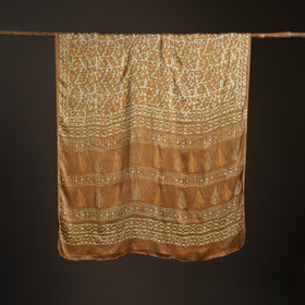 Modal Silk Batik Hand Block Print Saree 12