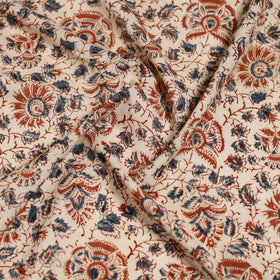 Pedana Hand Block Print Natural Dyed Cotton Kalamkari Scarf 91