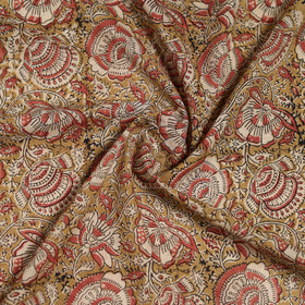 Pedana Hand Block Print Natural Dyed Cotton Kalamkari Scarf 90