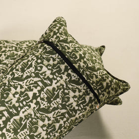 Batik Print Cotton Pillow Covers (Set of 2) 10