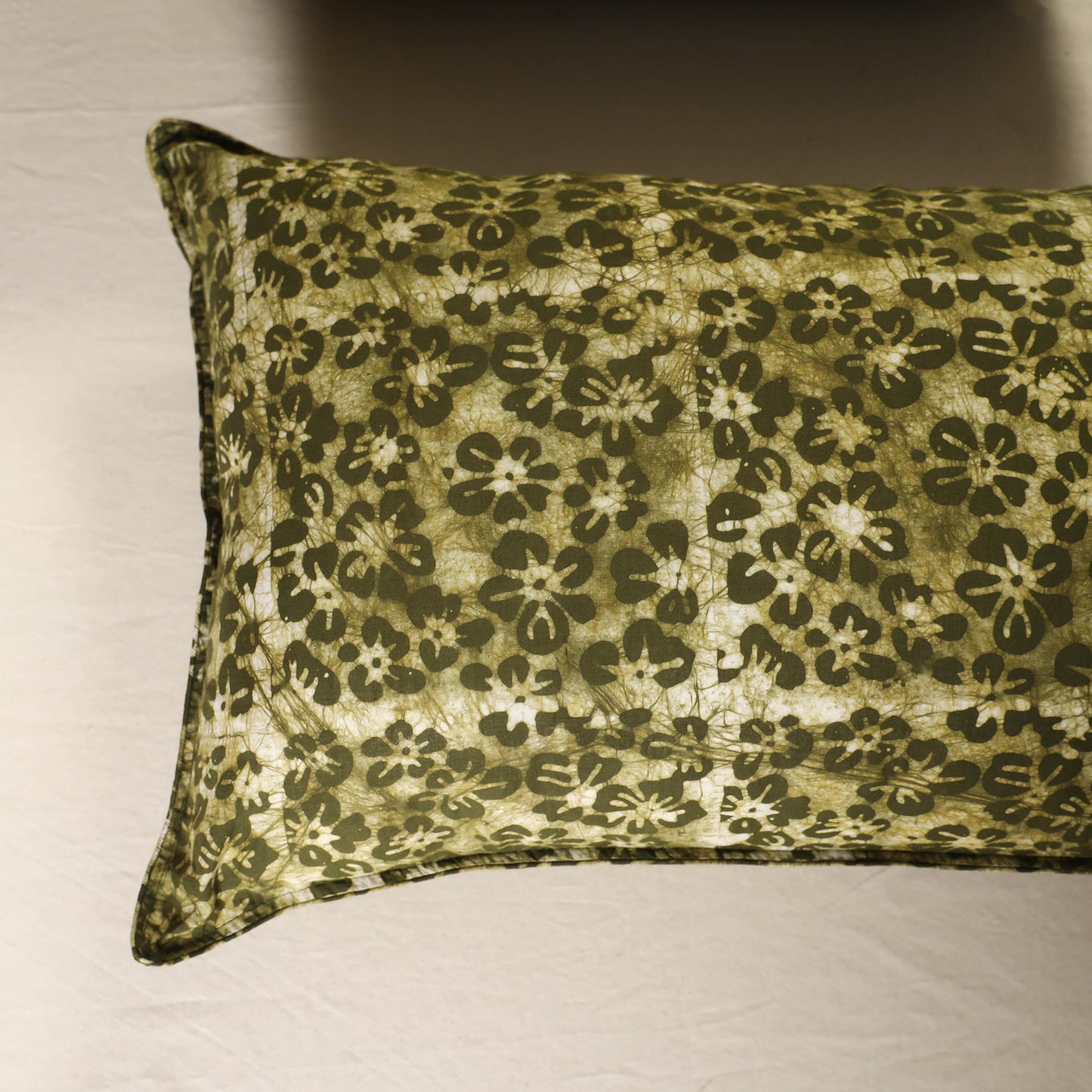 Batik Print Cotton Pillow Covers (Set of 2) 11