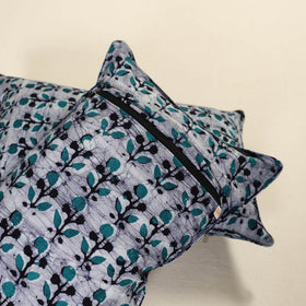 Batik Print Cotton Pillow Covers (Set of 2) 12