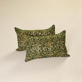 Batik Print Cotton Pillow Covers (Set of 2) 13