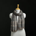 Pure merino wool hand block akola print stole