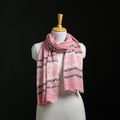 Pure Merino Wool Hand Block Akola Print Stole 02