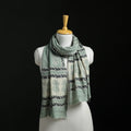 Pure Merino Wool Hand Block Akola Print Stole 04