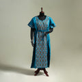 Bengal Kantha Hand Embroidery Cotton Long Kaftan 39
