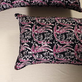 Batik Print Cotton Pillow Covers (Set of 2) 15