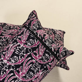 Batik Print Cotton Pillow Covers (Set of 2) 15