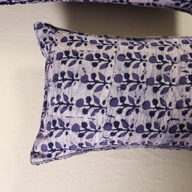 Batik Print Cotton Pillow Covers (Set of 2) 16