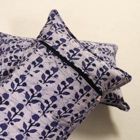Batik Print Cotton Pillow Covers (Set of 2) 16
