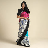 Kantha Embroidery Saree