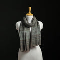 Pure Merino Wool Hand Block Akola Print Stole 26