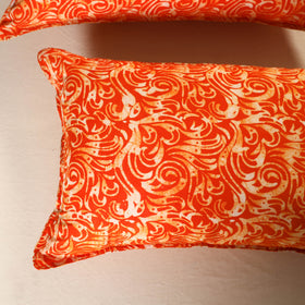 Batik Print Cotton Pillow Covers (Set of 2) 17