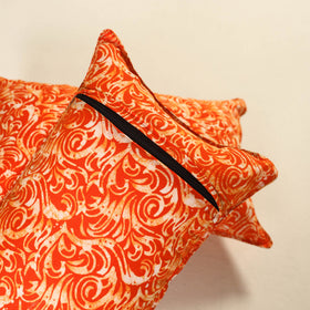 Batik Print Cotton Pillow Covers (Set of 2) 17